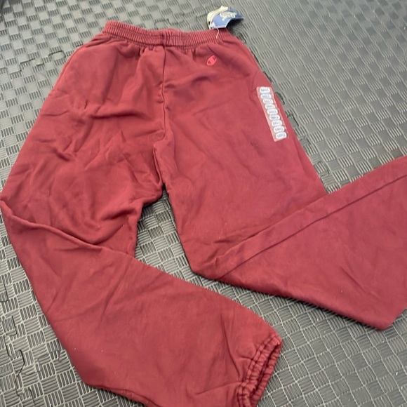 Champion maroon sweatpants size small. unisex - Picture 1 of 11